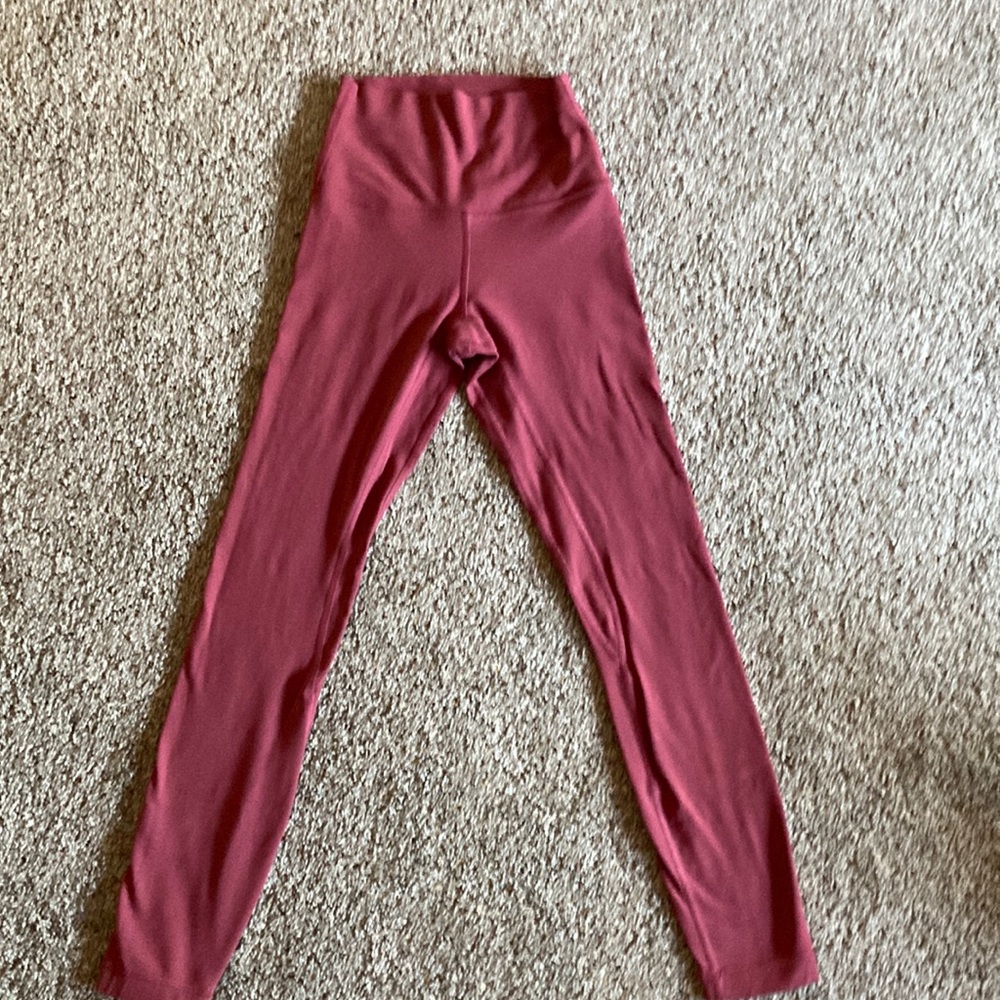 Lululemon HR align 25 leggings size 0 Chianti color
